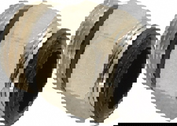 Push-To-Connect Tube to Universal Thread Tube Fitting: Male, Straight, 1/4